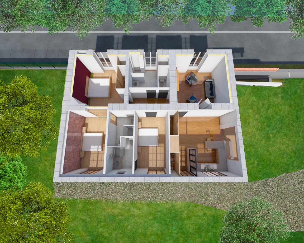 La maison familiale fonctionnelle et évolutive