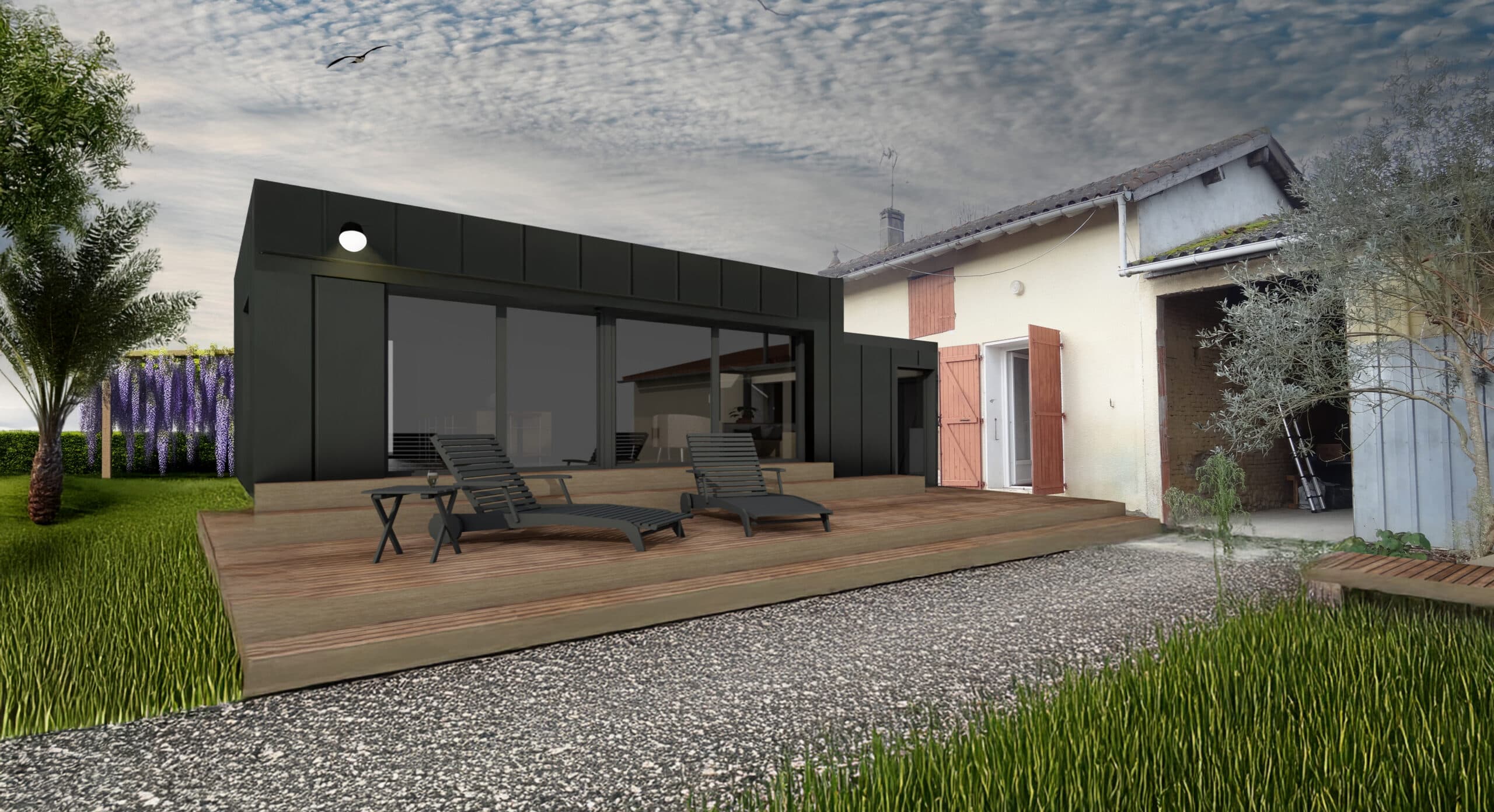 La maison d'architecte traditionnelle revisitée